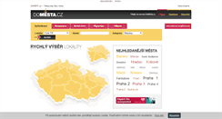 Desktop Screenshot of domesta.cz