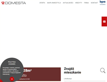 Tablet Screenshot of domesta.com.pl